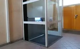 Installation d'un élévateur au Lycée Jacques Prévert Installation d'un élévateur électrique a fosse réduite au lycée Jacques Prévert