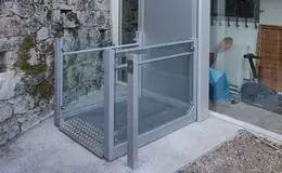 Plateforme RB 150 Installion d'une plateforme Barduva RB150 chez un particulier